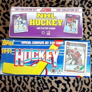 1991 Score collector set/ 1991 topps complete set (sealed)